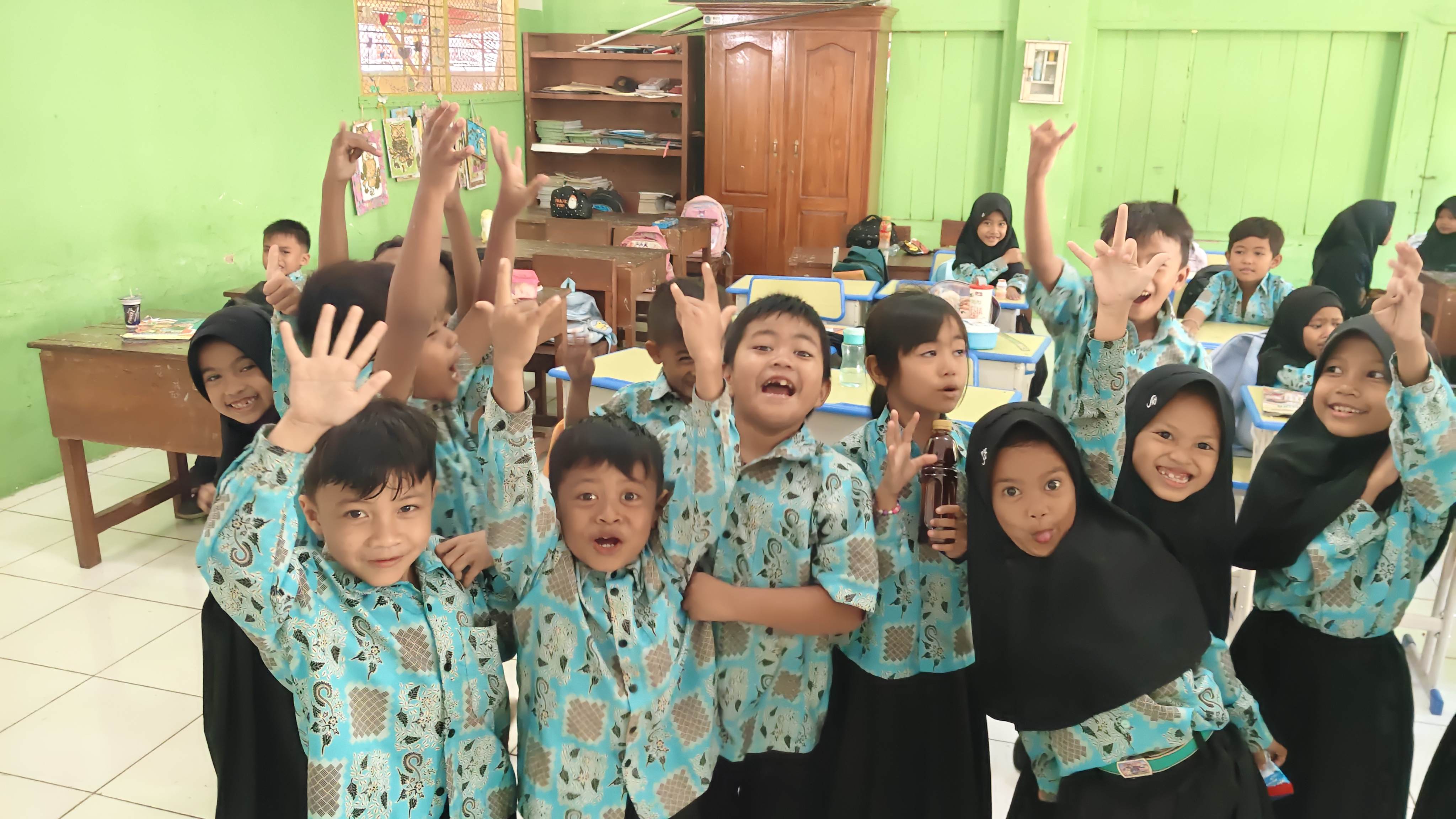 Keceriaan dikelas