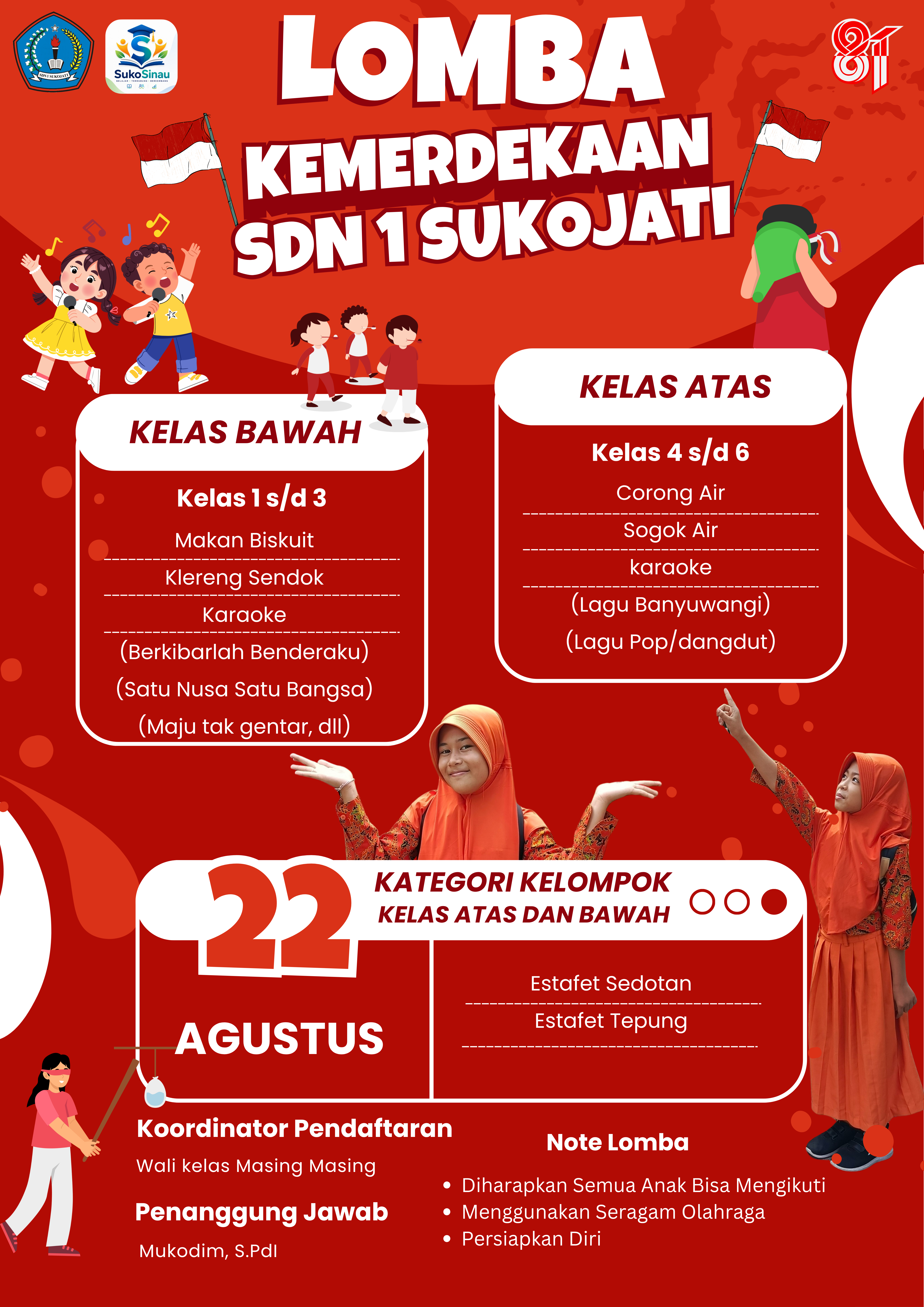 Lomba Kemerdekaan SD Negeri 1 Sukojati 2026